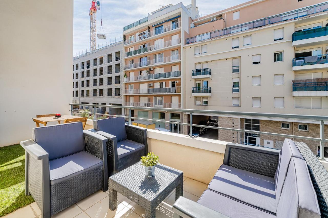 La Joliette; Duplex 2 Chambres, Parking Inclus+ Terrasse+ Ascenseur Marseille Exterior photo